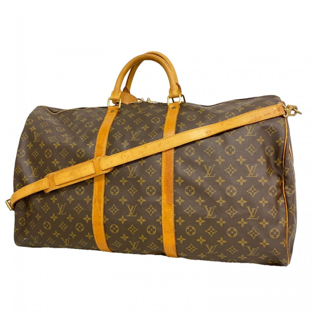 LOUIS VUITTON Brown Monogram Boston Bag - Picture 1 of 16